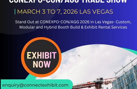 CONEXPO-CON/AGG 2026 | Booth Design, Build & Exhibit Rental Services - Foto 1