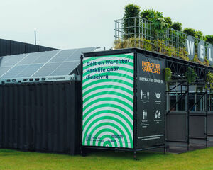 Invisible: el festival funciona íntegramente con energía verde