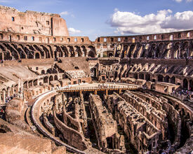 El Coliseo de Roma recibe un nuevo piso y organiza eventos