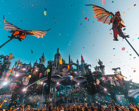 "El castillo de Disney con esteroides": así luce el escenario de Tomorrowland